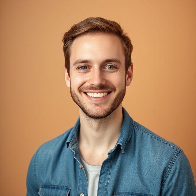 Portrait of Marcus Reed, conversation coach from the United States