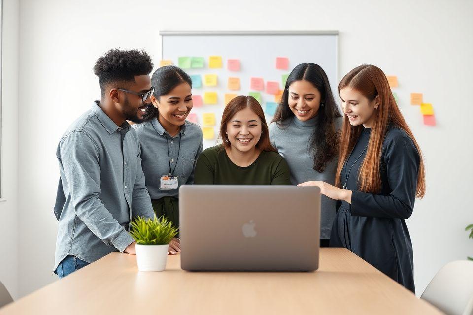 ElectricForge team planning lessons together in their Kuala Lumpur office